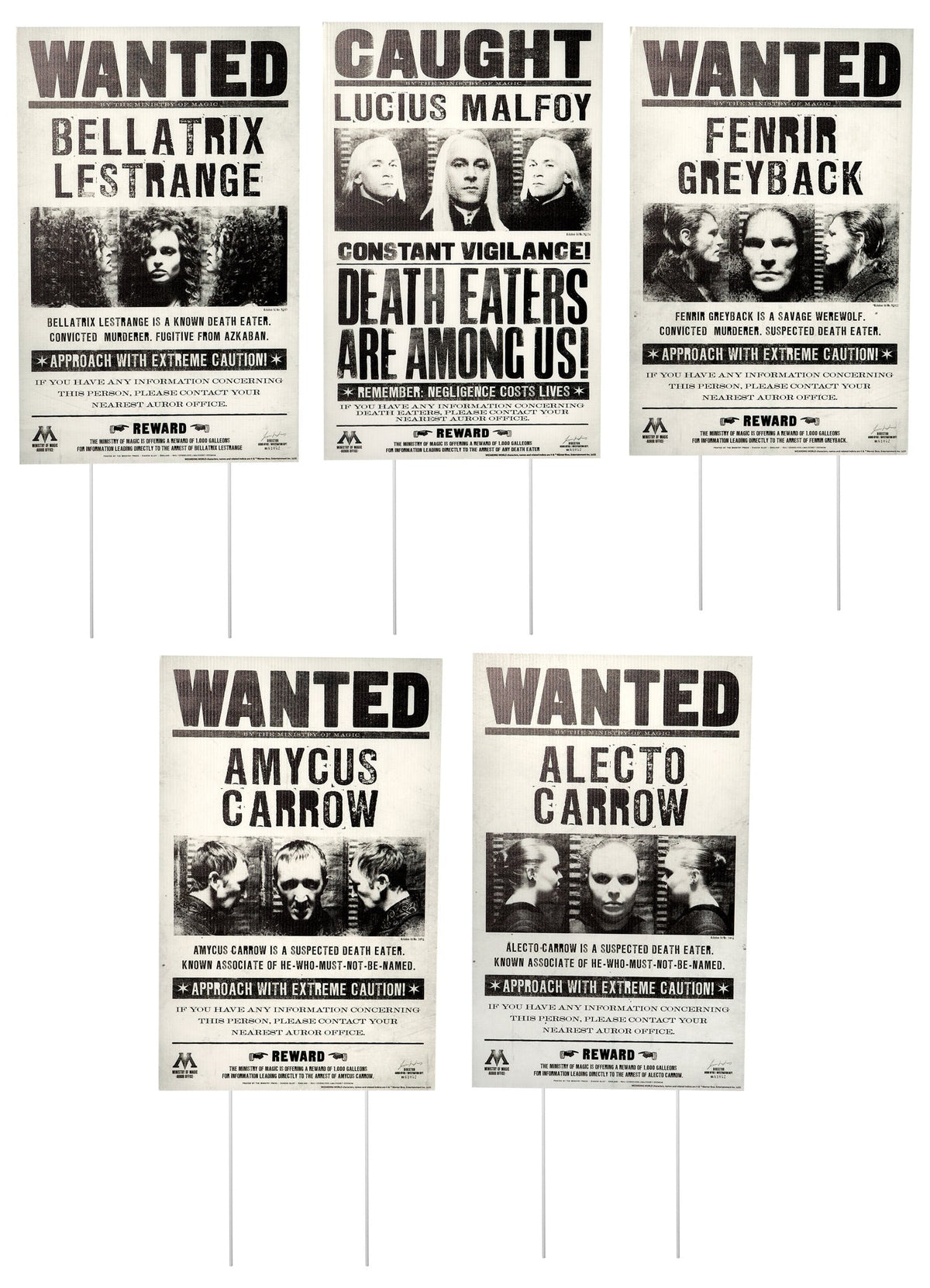 Affiche pour pelouse - Harry Potter