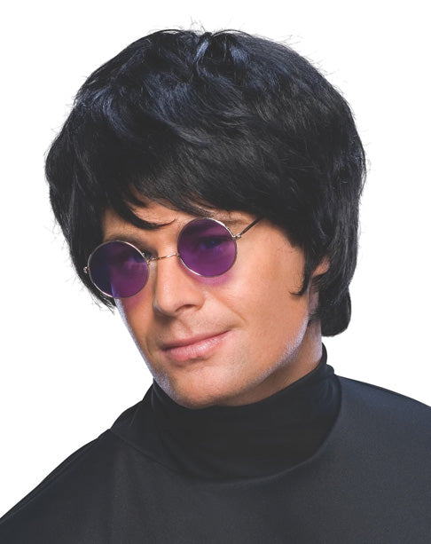 Perruque Pop Star - Noir