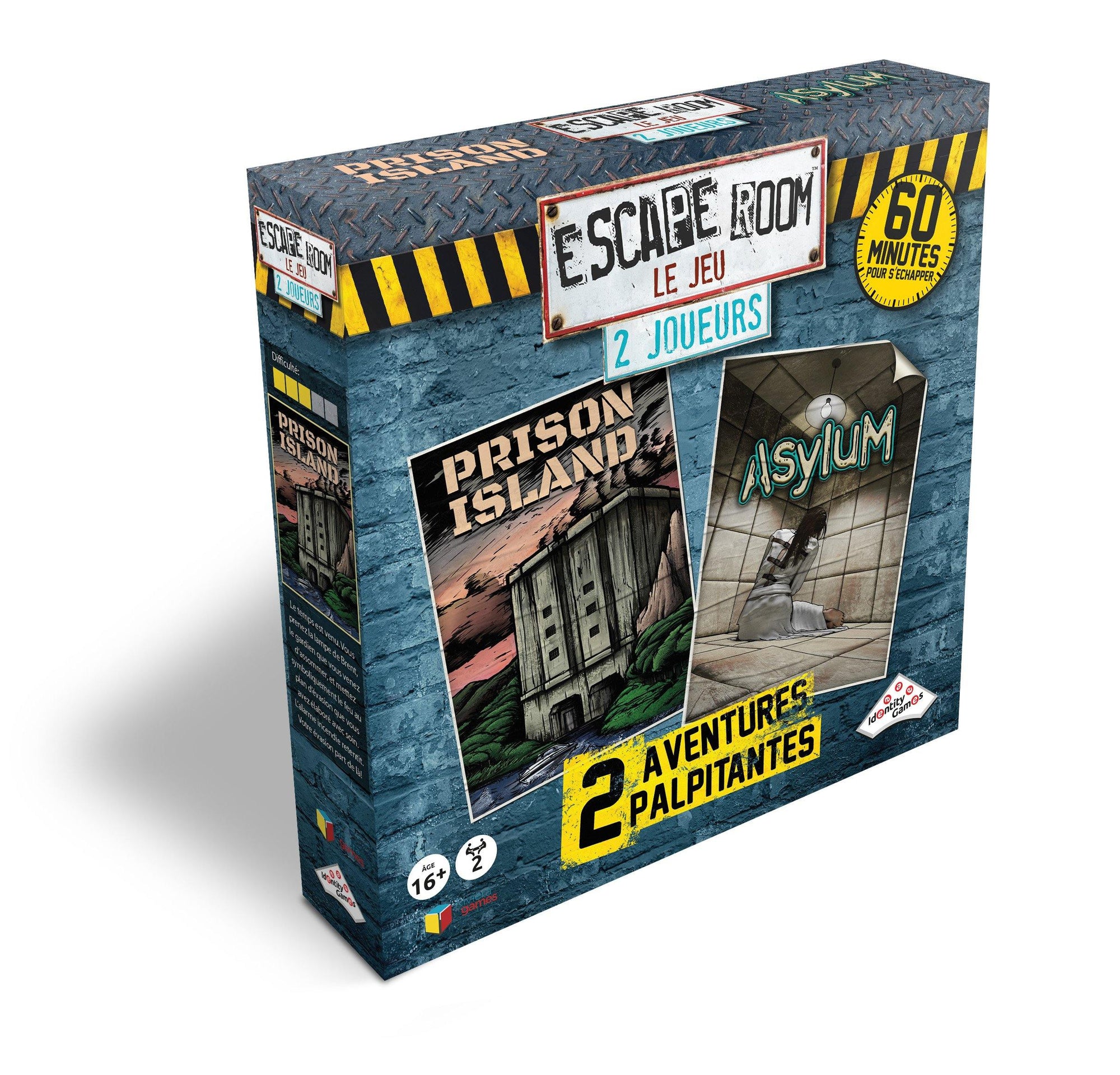 Coffret 2 joueurs - Escape Room - Jeux de société - Boo'tik d'Halloween