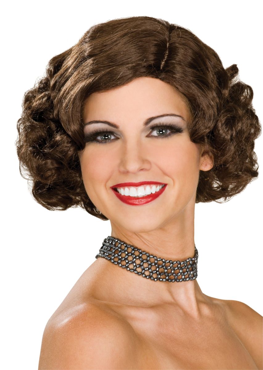 1920s Wig - Brown