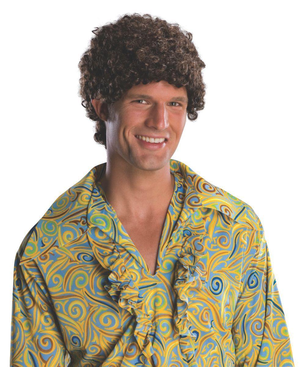 Perruque de petit Afro - Brune