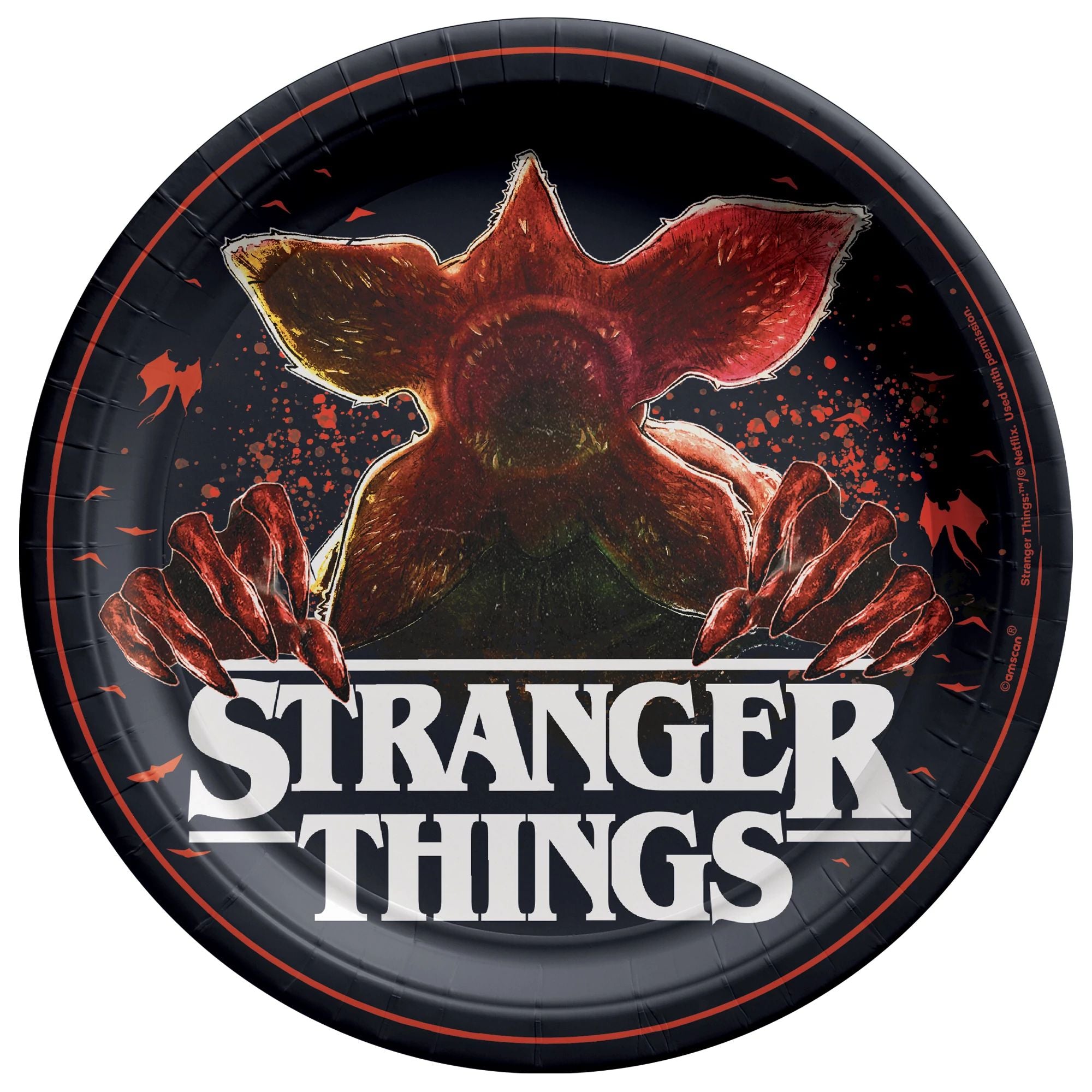 Assiettes - Stranger Things - Le Monde à l'envers (9")