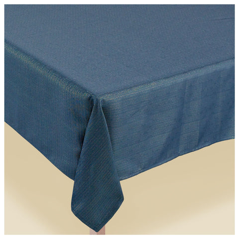 Fabric tablecloth - Metallic teal