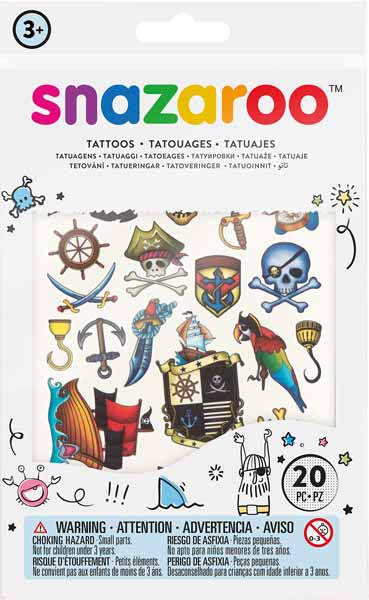 Tattoo Snazaroo pour garçon