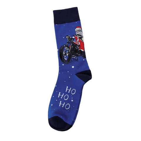 Stockings - Santa on a motorcycle