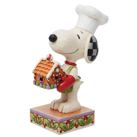 Collectible figurine - Snoopy with gingerbread house