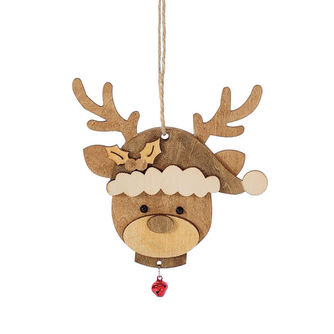 Wooden Ornament - Christmas Reindeer