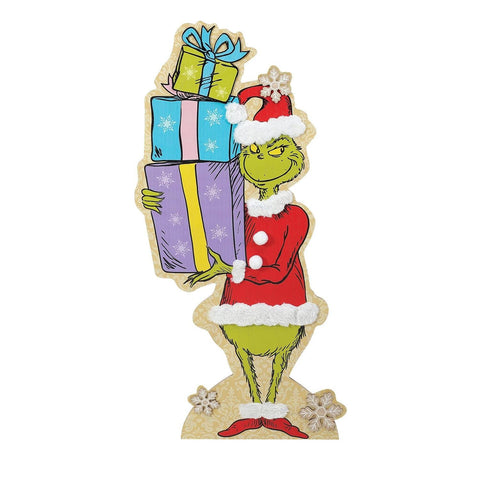 Grinch Easel Decoration