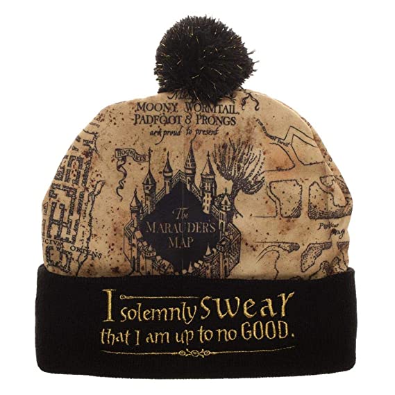 HARRY POTTER - Marauders Map Metallic Beanie