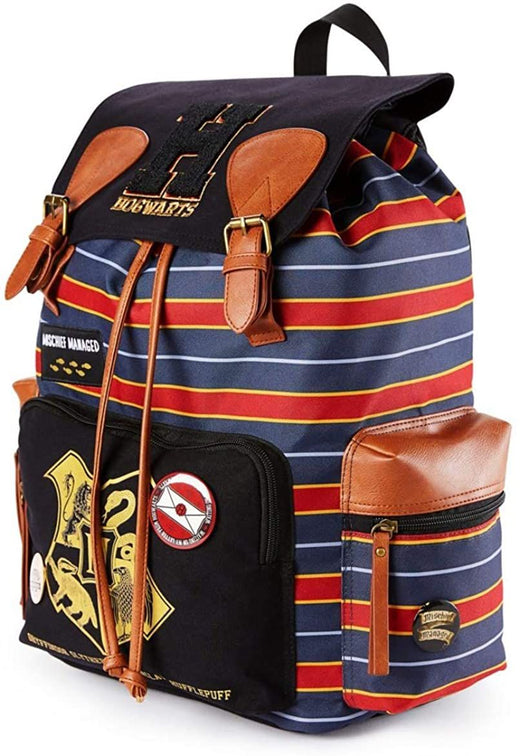 Sac à dos rayé de Poudlard - Harry Potter