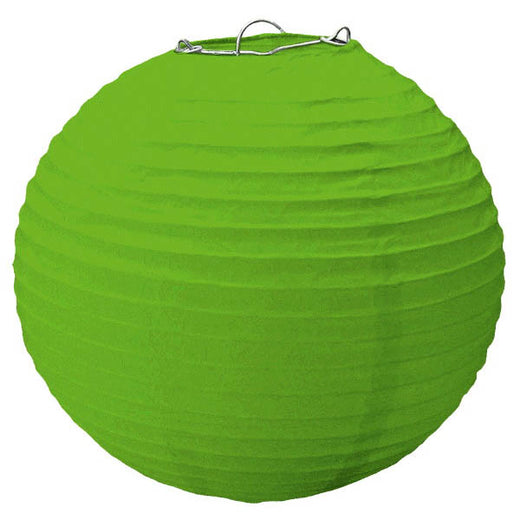 Lanterne en papier - Vert (15 1/2 po)