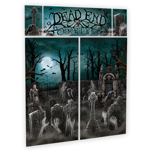 Wall decoration set - Cemetery (5 pcs)