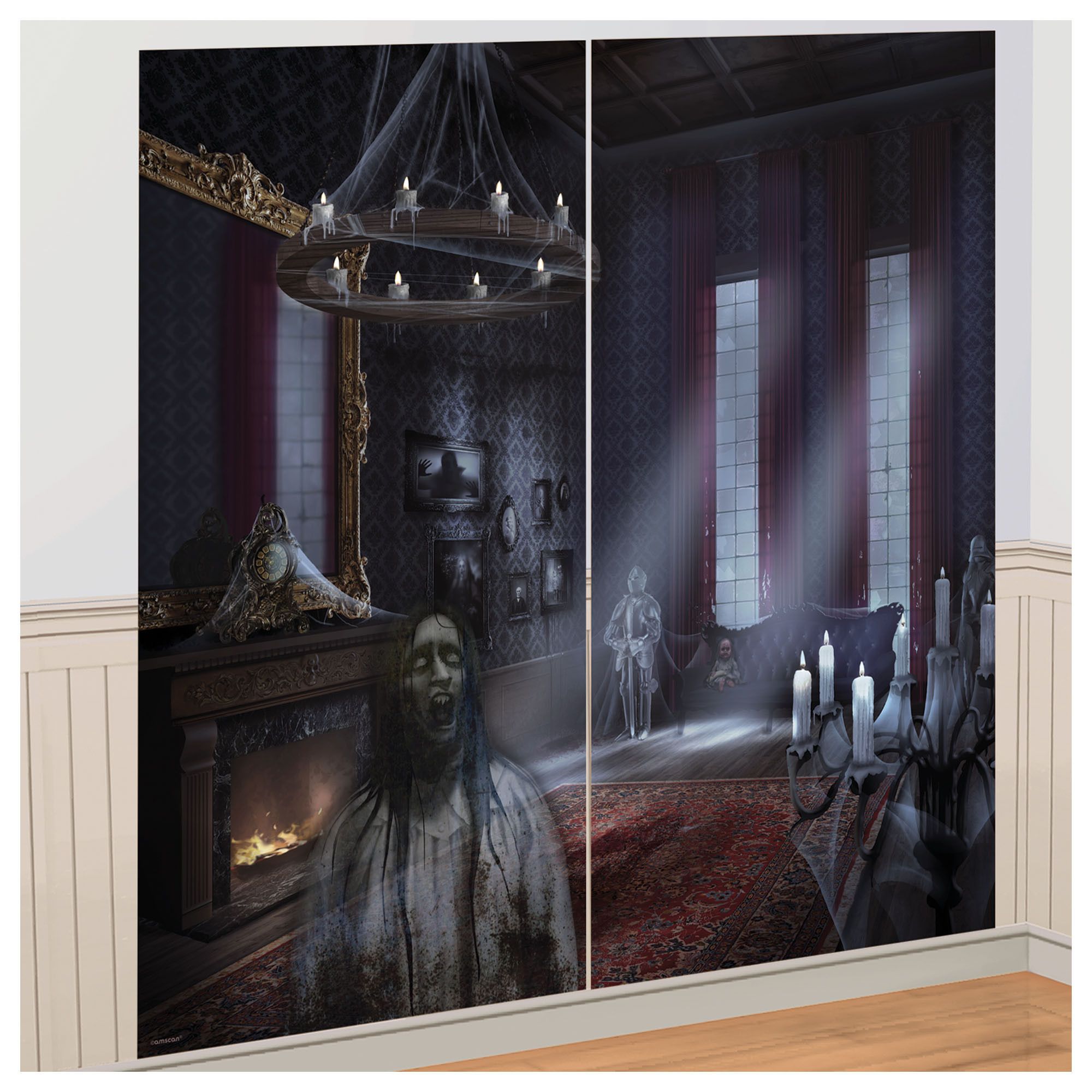 Dark Manor Scene Setter® Kit de décoration murale