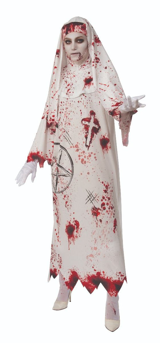 Bloodstained Nun Costume - Adult