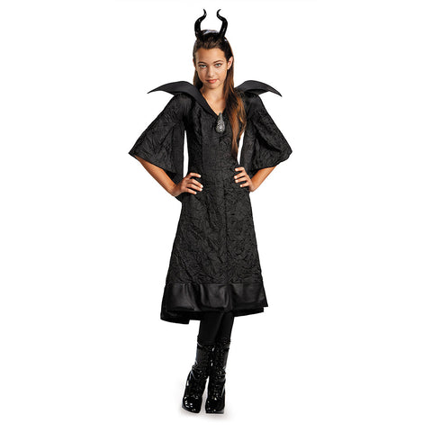 Deluxe Maleficent Costume - Girl