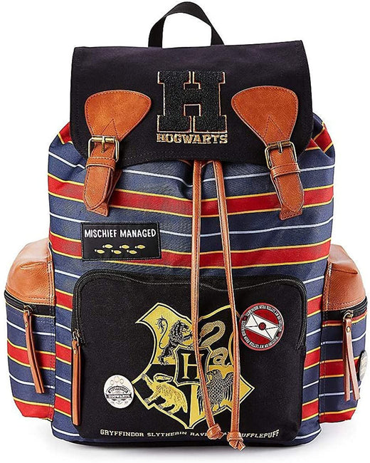Sac à dos rayé de Poudlard - Harry Potter