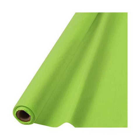 40" x 100' Plastic Table Roll - Kiwi