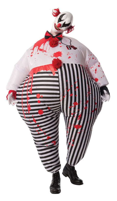 Costume de clown maléfique gonflable - Adulte