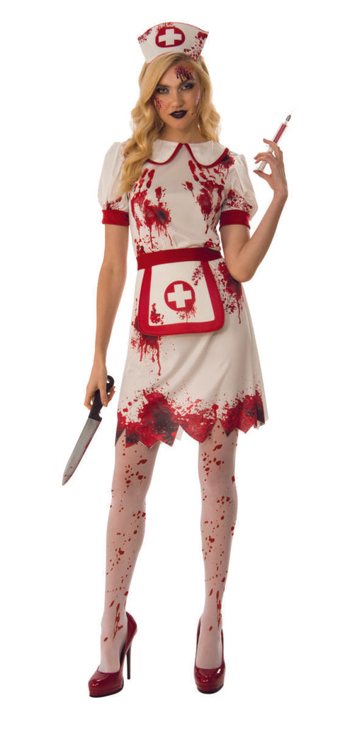 Bloodied Nurse Costume - Women