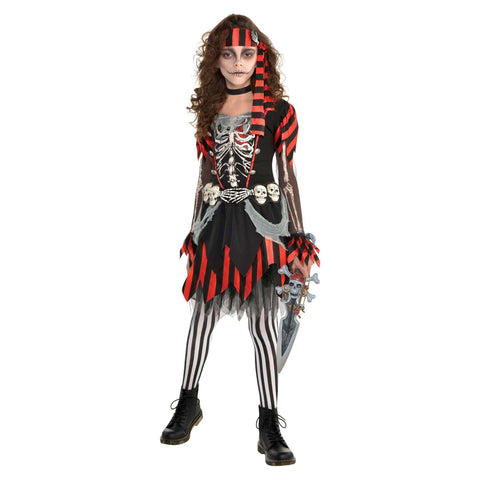 Skele-Punk Pirate Costume - Girl