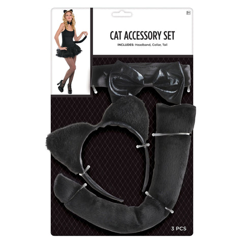 Ensemble d'accessoires chat - Adulte