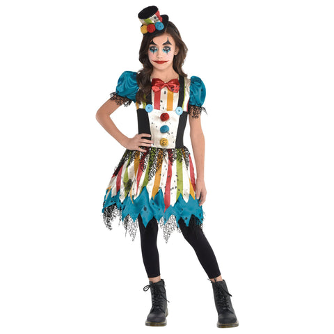 Costume clown effrayant - Fille