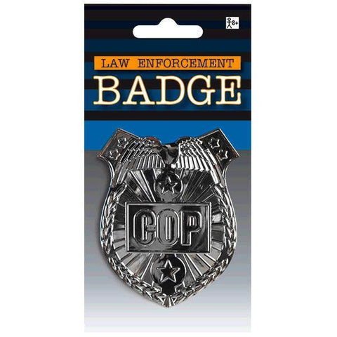 Badge de police - Accessoire - Boo'tik d'Halloween