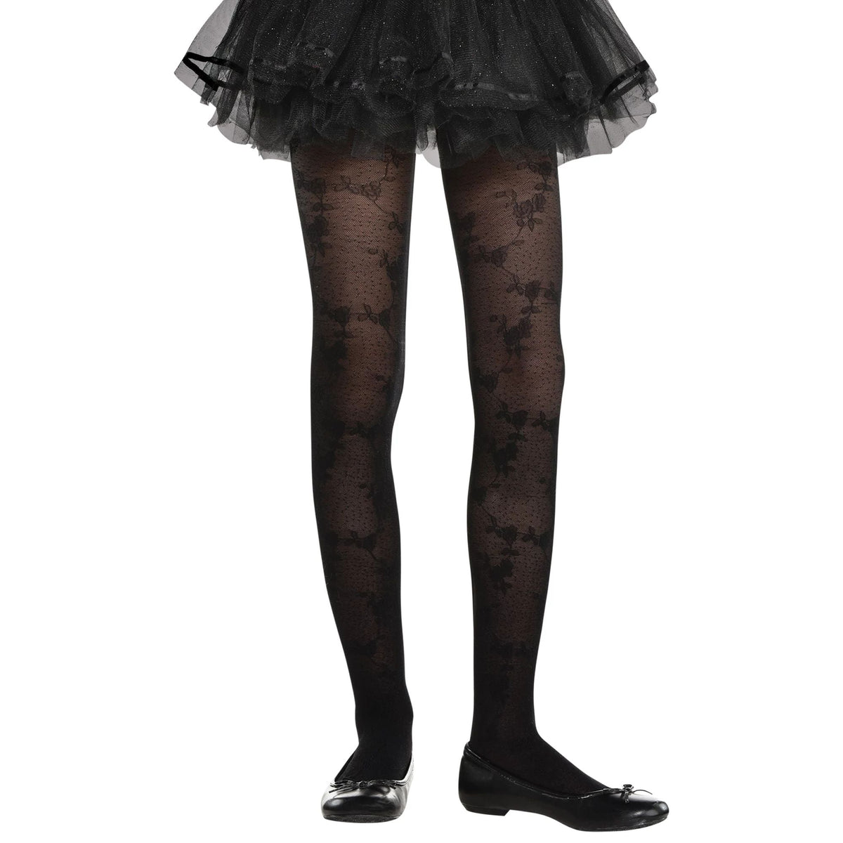 Collants dentelle noir - Enfant