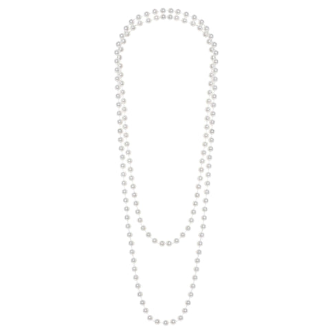 Faux pearl necklace