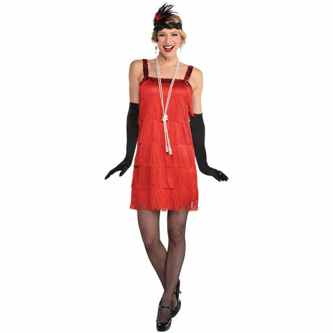 Costume cabaret des années 20 - Rouge - Femme