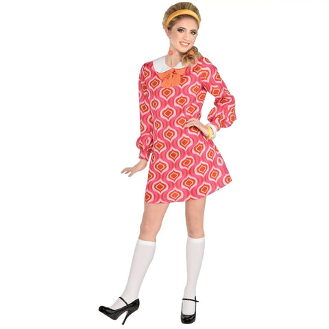 Costume robe année 70 - Femme