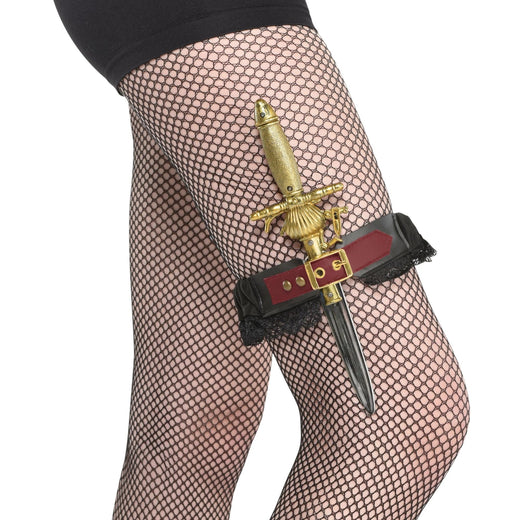 Jarretière avec épée