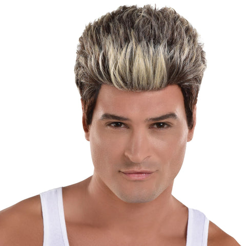 90s Frosted Spike Wig