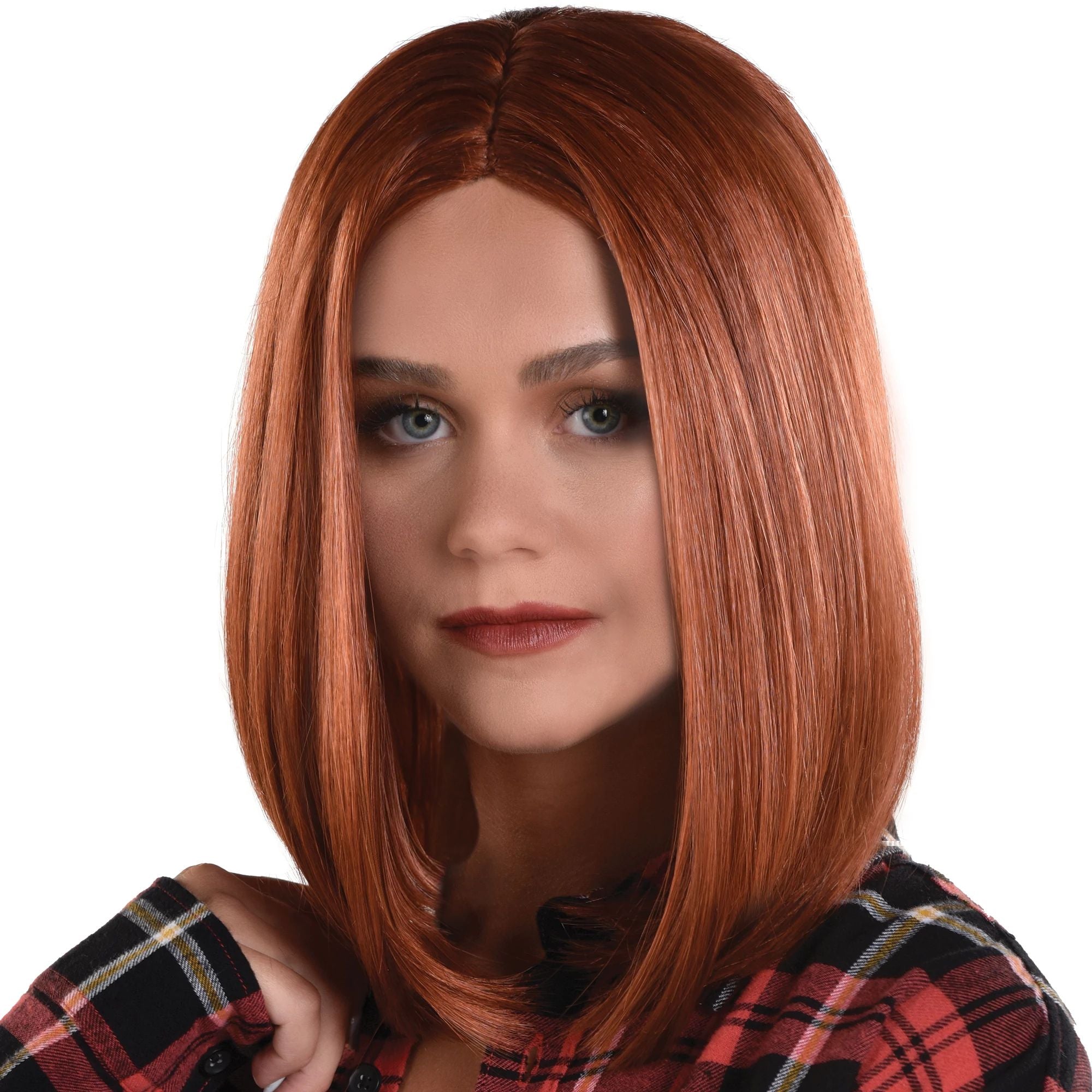Perruque Red Long Bob