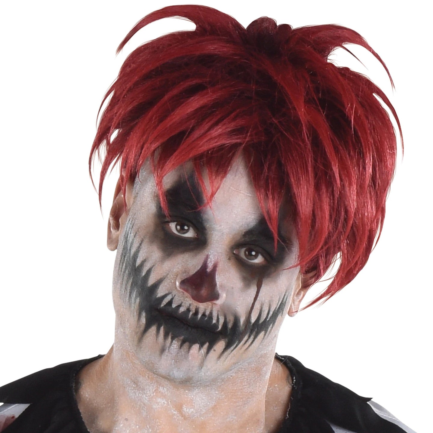 Perruque effrayante de clown effrayant