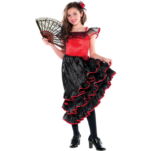 Spanish Dancer Costume - Girl