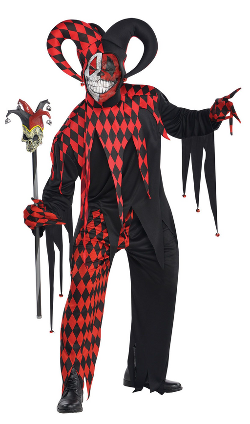 Costume de fou du roi effrayant - Homme - Costume - Boo'tik d'Halloween