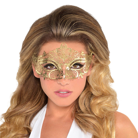 Gold filigree mask