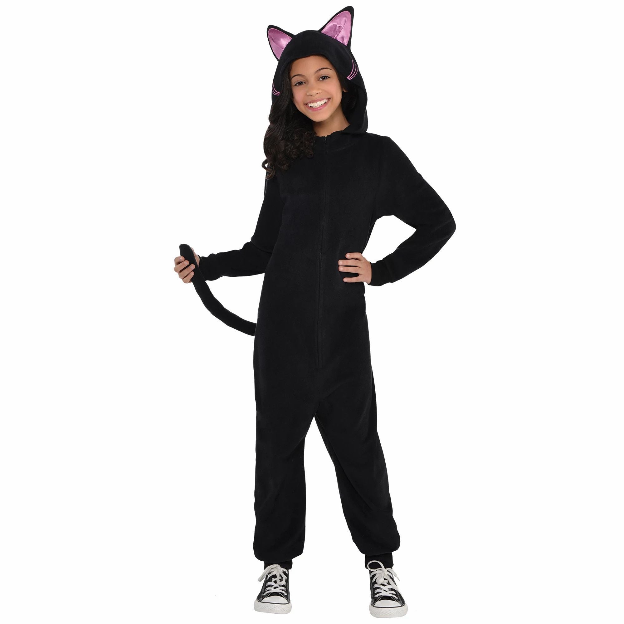 Costume une pièce à capuche - Chat - Enfant