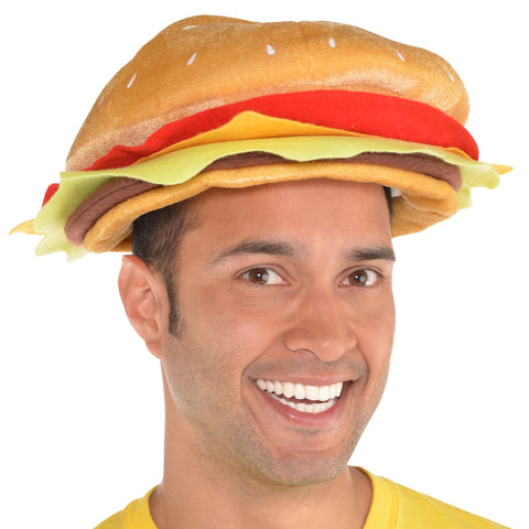 Cheeseburger hat