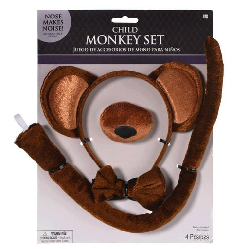 Ensemble d'accessoires de singe - Enfant