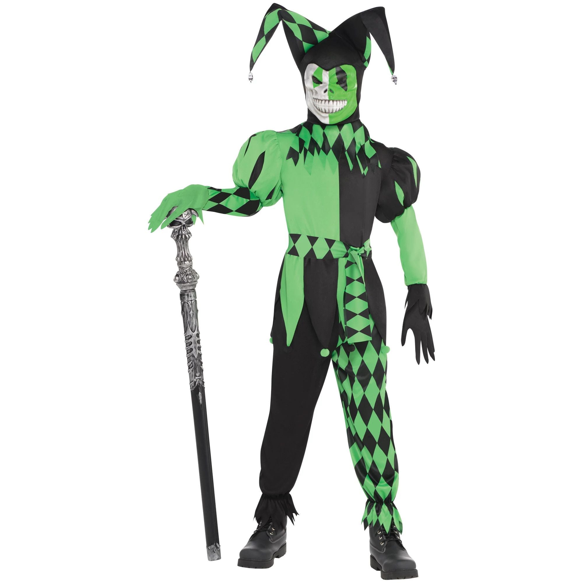 Wicked Jester Costume - Boy