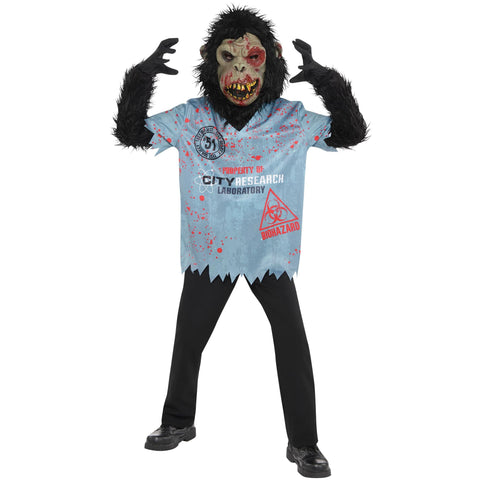 Chimpan-Zombie Costume - Boy