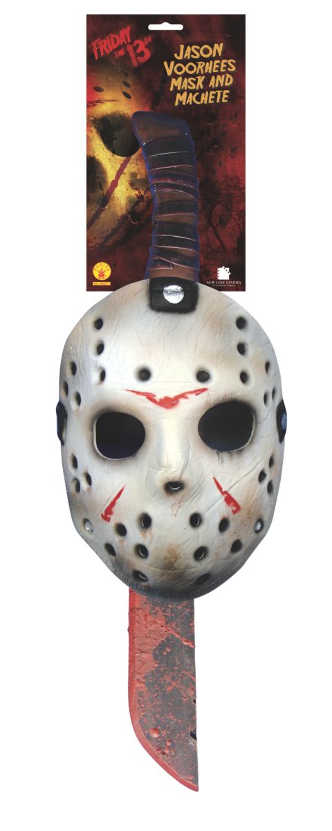 Jason's mask and machete