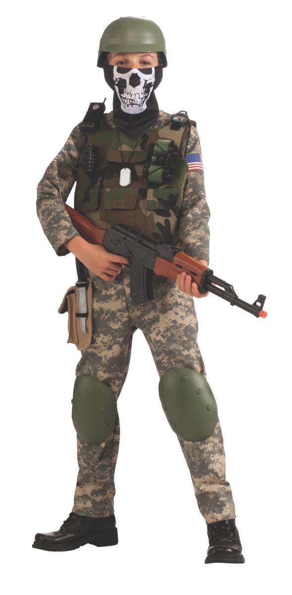 Costume de camouflage d’armé pour enfants