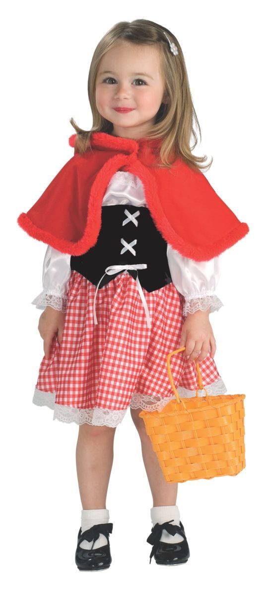 Costume du petit chaperon rouge pour bambins
