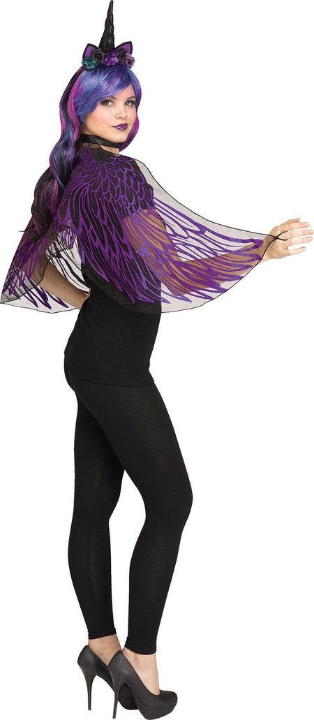 Ailes souple (rouge, blanc, violet) - Accessoire - Boo'tik d'Halloween