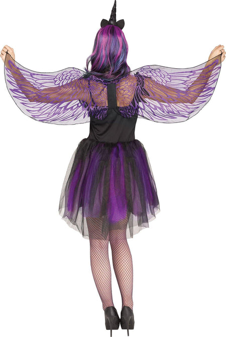 Ailes souple (rouge, blanc, violet) - Accessoire - Boo'tik d'Halloween