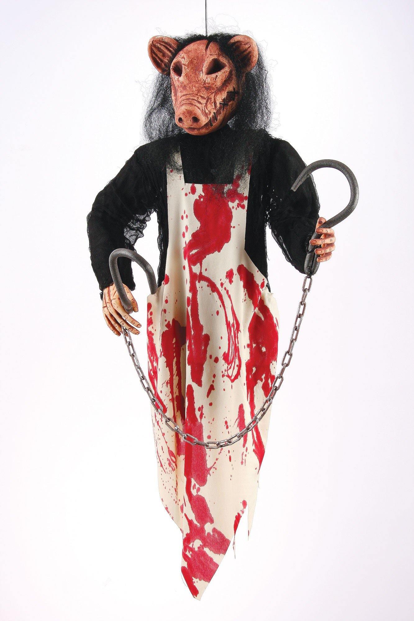 Cochon de boucher à suspendre (36po) -  - Boo'tik d'Halloween
