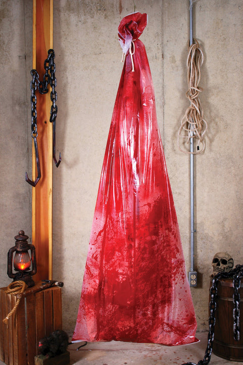 Body in a bloody bag (72in)